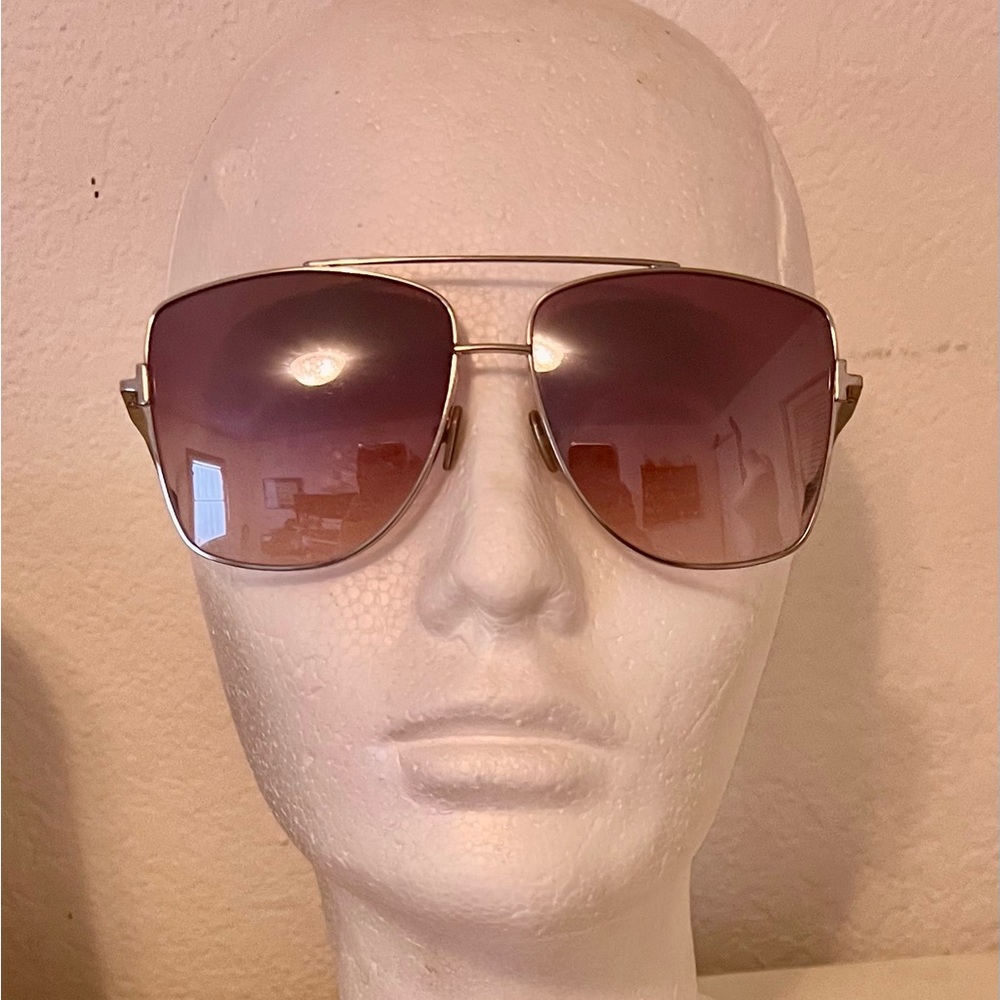 TOM FORD Reggie 61mm Gradient Aviator Sunglasses.